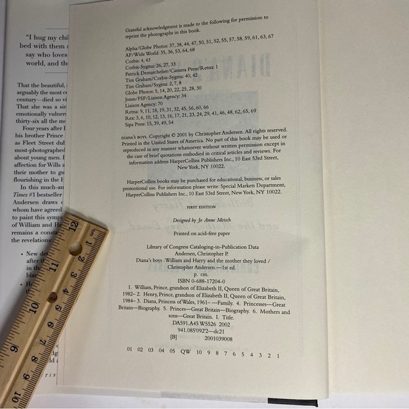 𝅺diana’s Boys: William and Harry And The Mother They Loved by William Anderson - Picture 5 of 9